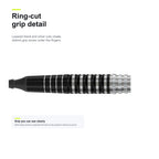 BULL'S Martin Schindler Generation 3 90% ring-cut grip detail