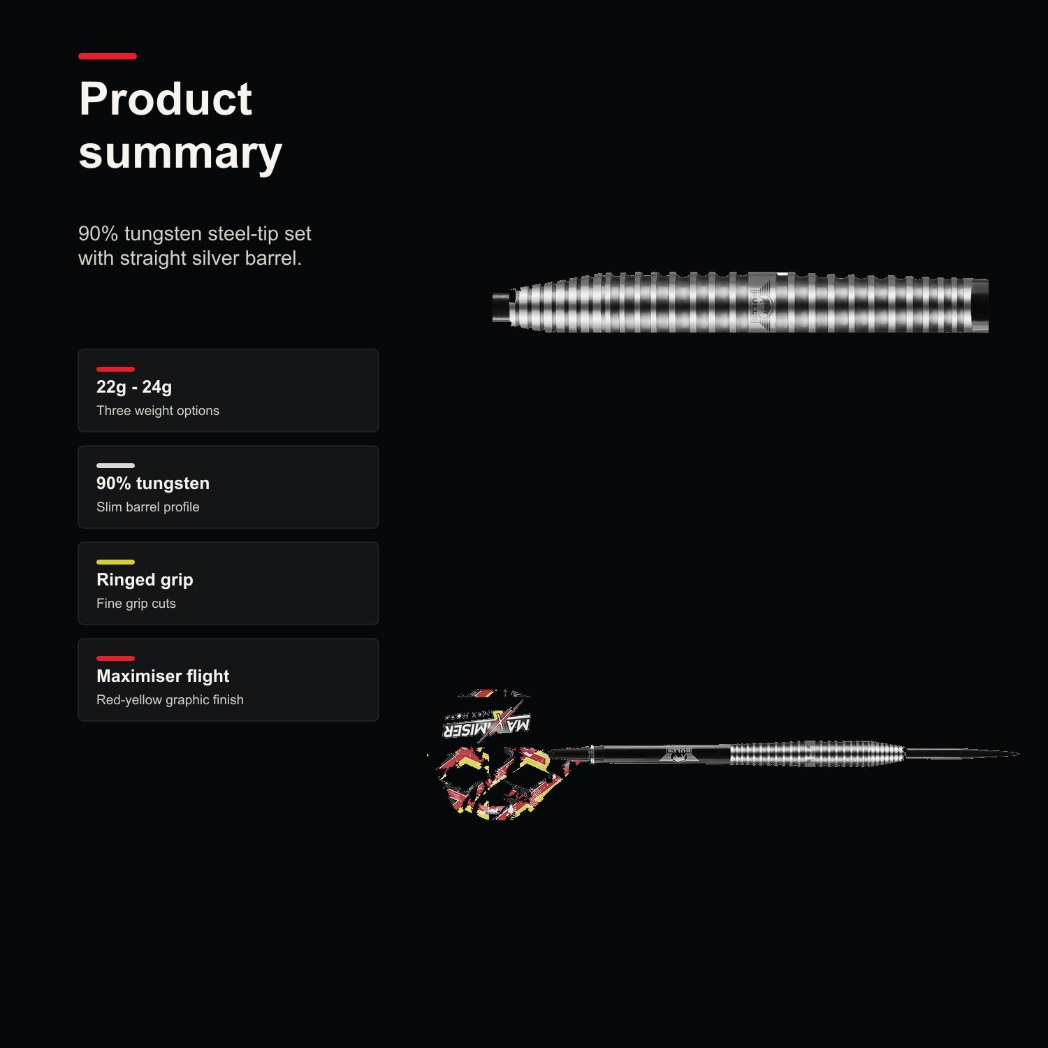 Bull's Max Hopp 90% Edition 4 darts product summary