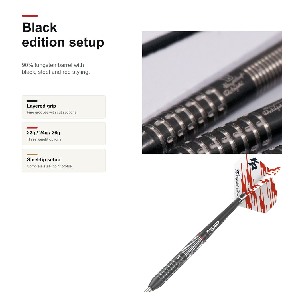 BULL'S Krzysztof Ratajski Generation 2 Black Edition 90% setup summary