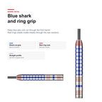 Bull's Ricky Evans 90% blue shark grip detail