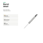 Bull's Ross Smith Steel Darts 90% Tungsten barrel detail