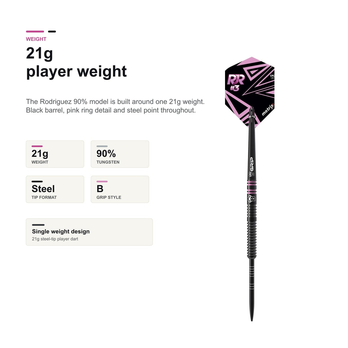 Bull's Rusty-Jake Rodriguez 90% 21g player weight