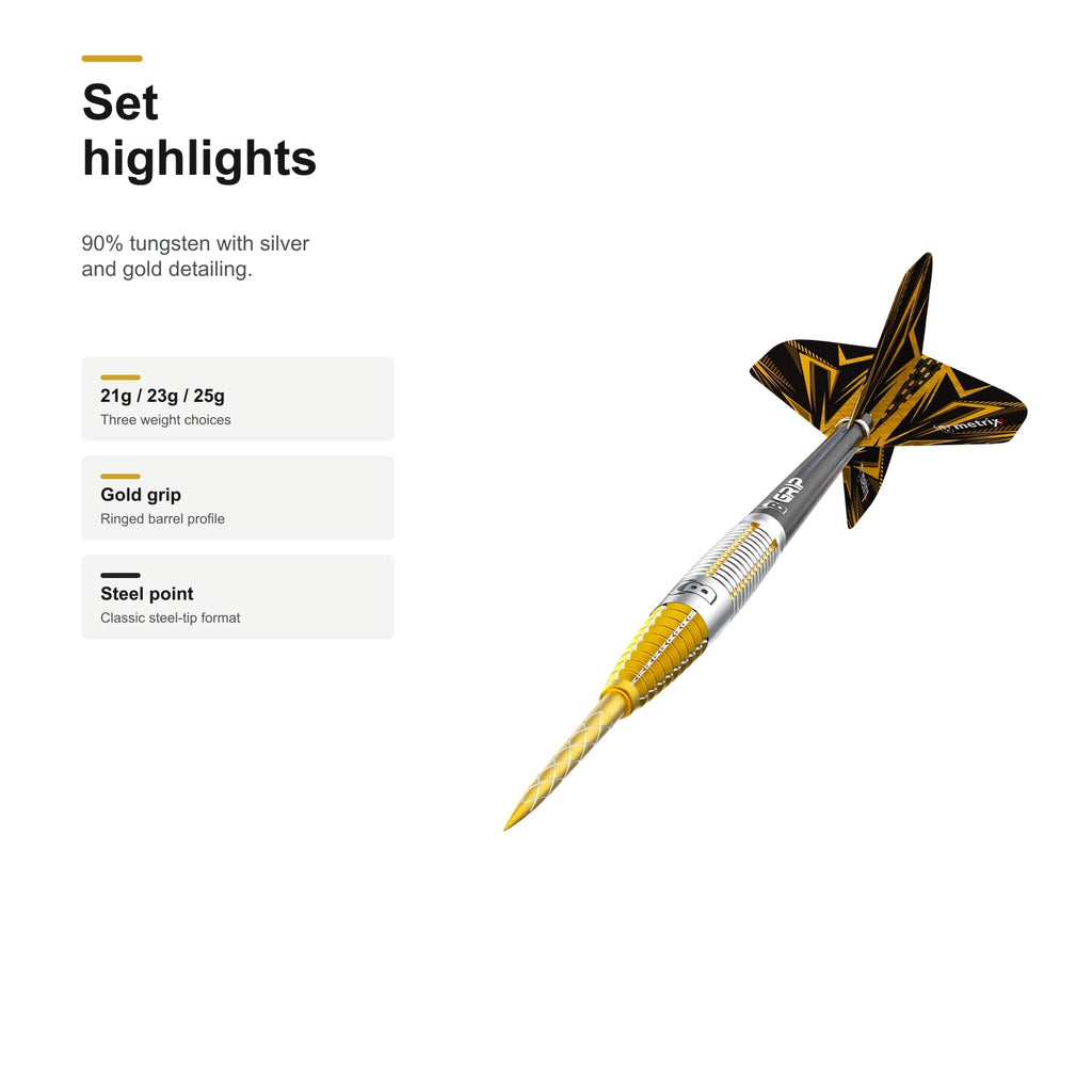 Bull's Stinger 90% Tungsten set highlights