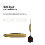 Cosmo Darts Andrew Gilding Discovery Label 90% gold black red finish