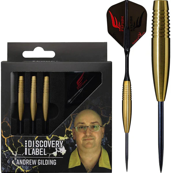 Cosmo Darts Andrew Gilding Discovery Label 90% GW Darts