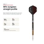 Datadart Christian Bunse 90% tungsten straight barrel profile
