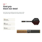 Datadart Christian Bunse 90% gold and black finish detail