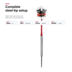 Datadart Martin Adams 95% darts complete steel-tip setup image