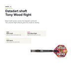 Datadart Tony Wood 95% shaft and flight detail