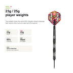Datadart Tony Wood 95% 23g and 25g player weights