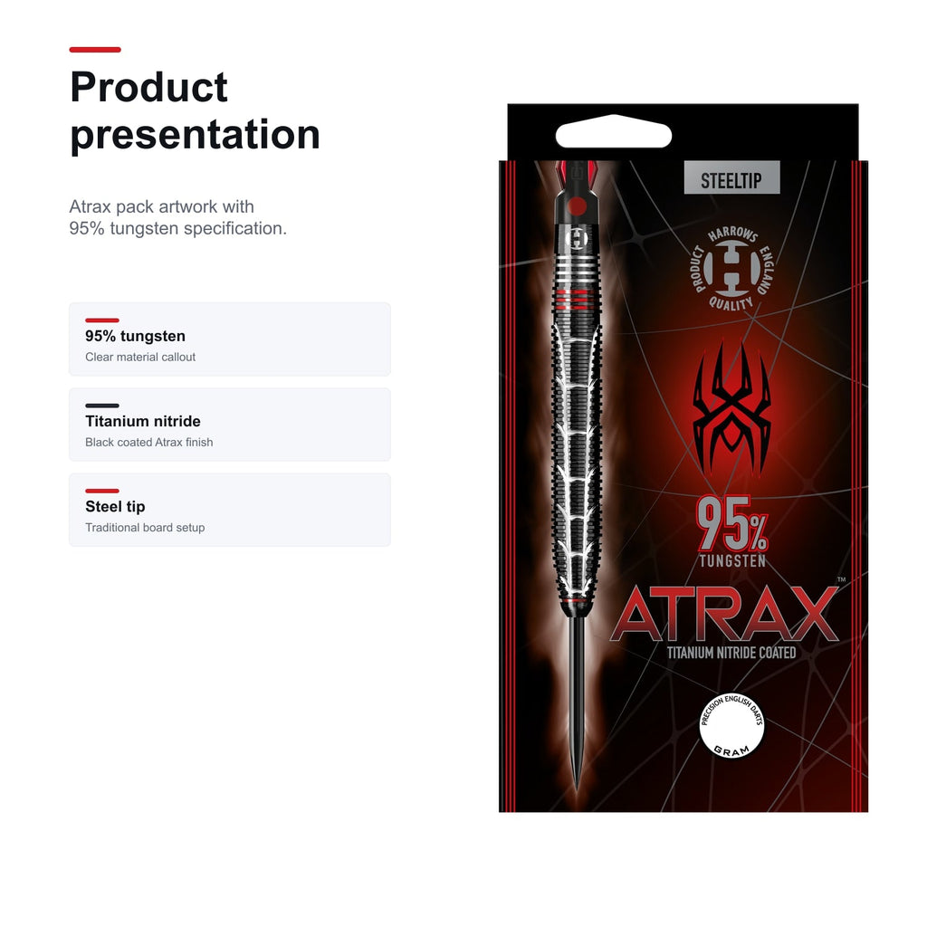Harrows Atrax 95% product presentation