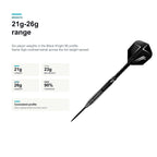 Harrows Black Knight 90% 21g to 26g weight range image