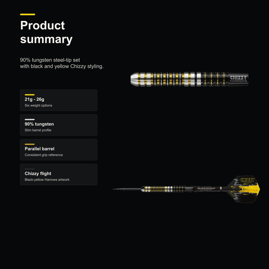 Harrows Chizzy 90% product summary
