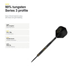 Harrows Chizzy Series 3 90% tungsten Series 3 profile