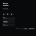 Harrows Damon Heta 90% darts 21g 23g 25g options