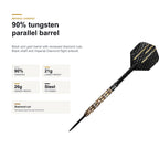 Harrows Imperial Diamond 90% darts profile