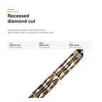 Harrows Imperial Diamond 90% recessed diamond cut barrel detail