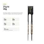 Harrows Imperial Diamond 90% 21g to 26g darts