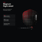 Harrows Magnum Reloaded 97% flight detail