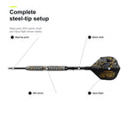 Harrows Opus 90% complete steel-tip setup image