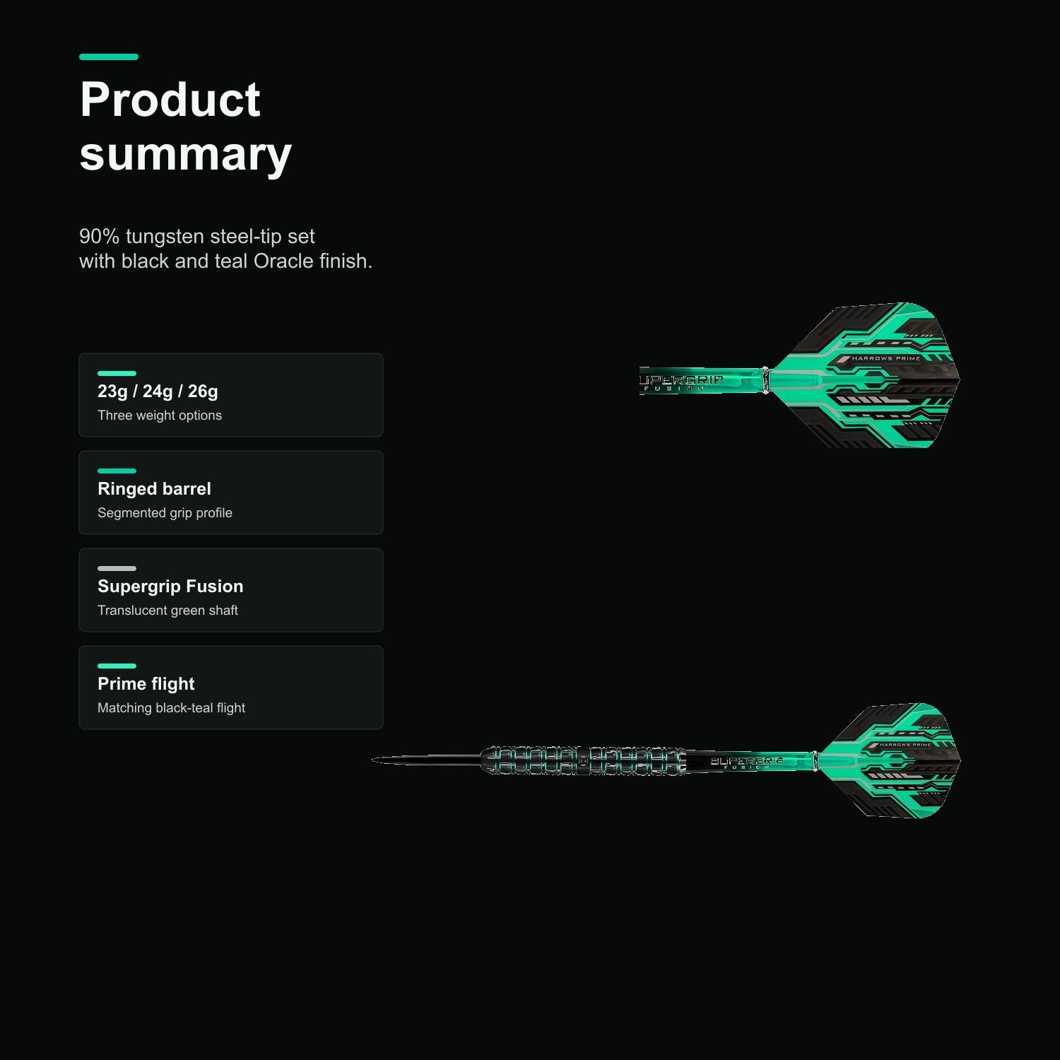 Harrows Oracle 90% product summary