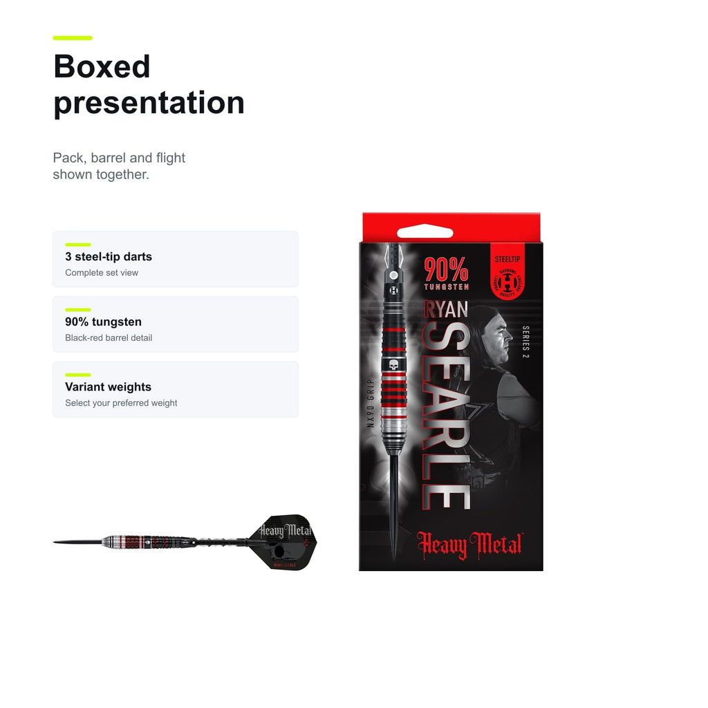 Harrows Ryan Searle series 2 90% boxed presentation image