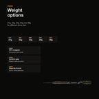 Harrows Taipan 90% darts weight options 21g 22g 23g 24g and 26g