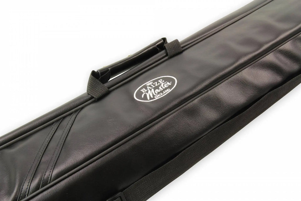 Baize Master dual soft black 2-piece cue case Cue + Case