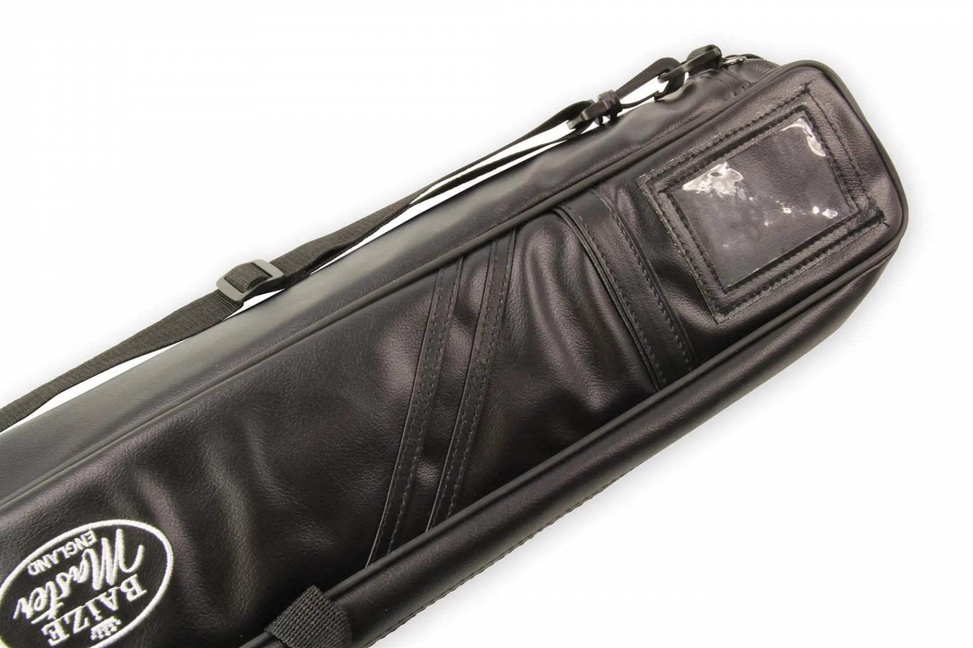 Baize Master dual soft black 2-piece cue case Cue + Case