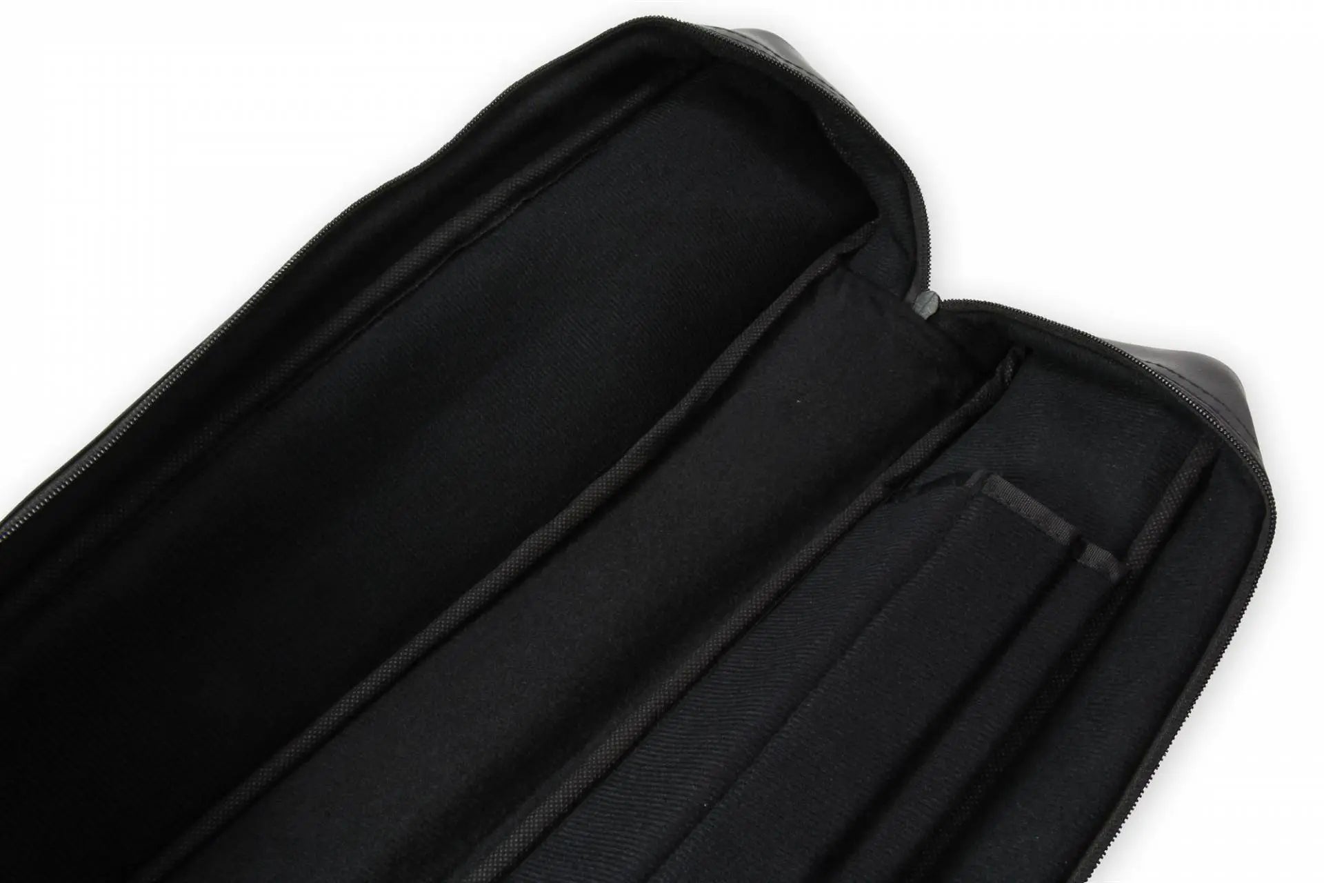 Baize Master dual soft black 2-piece cue case Cue + Case