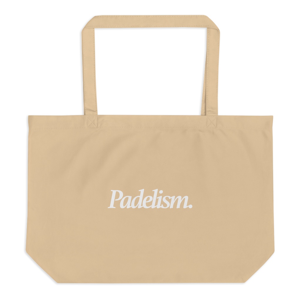 Large organic tote bag Padelism