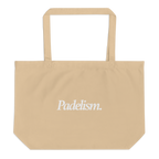 Large organic tote bag Padelism