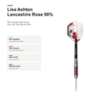Legend Lisa Ashton The Lancashire Rose 90% darts product profile