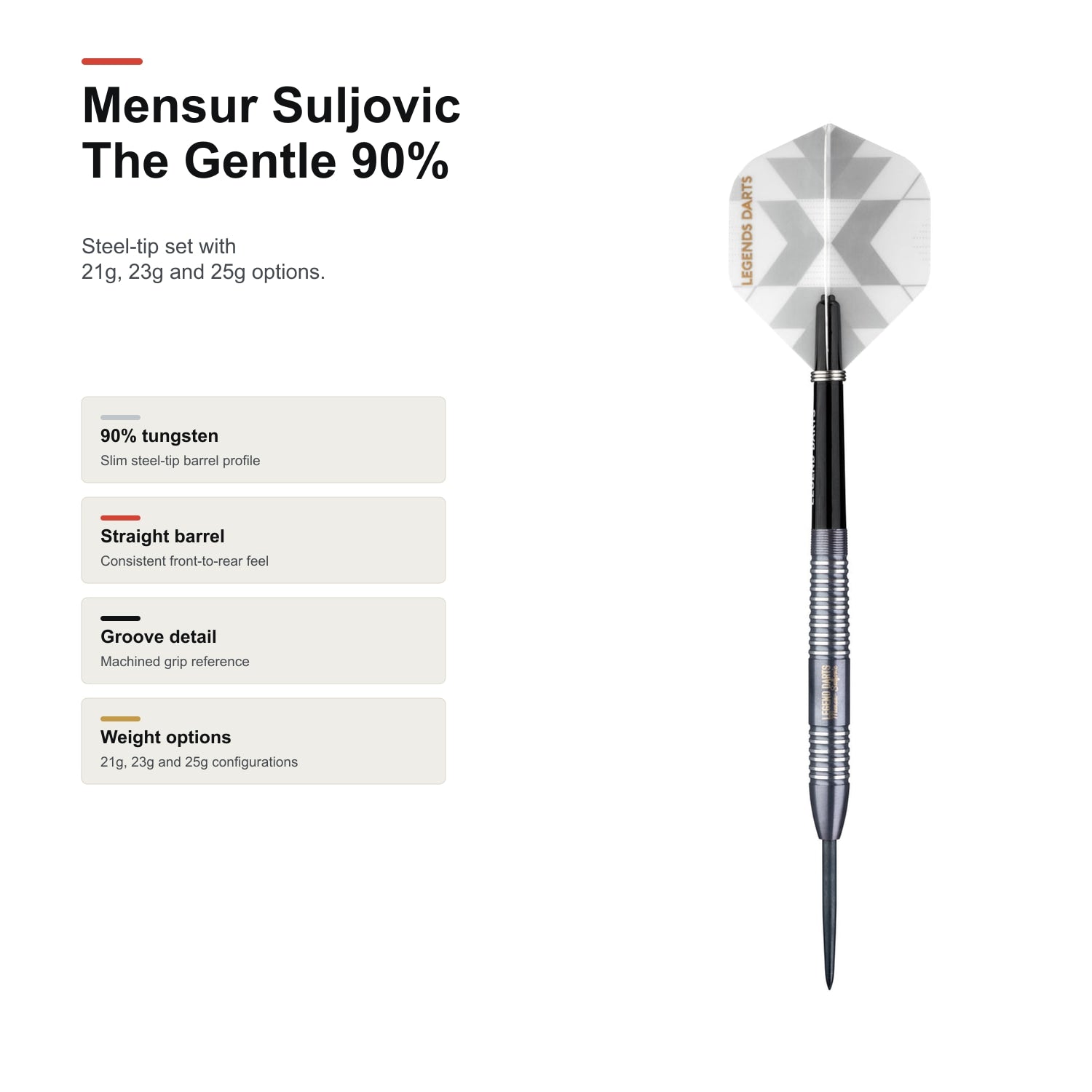 Legend Mensur Suljovic The Gentle 90% product profile image