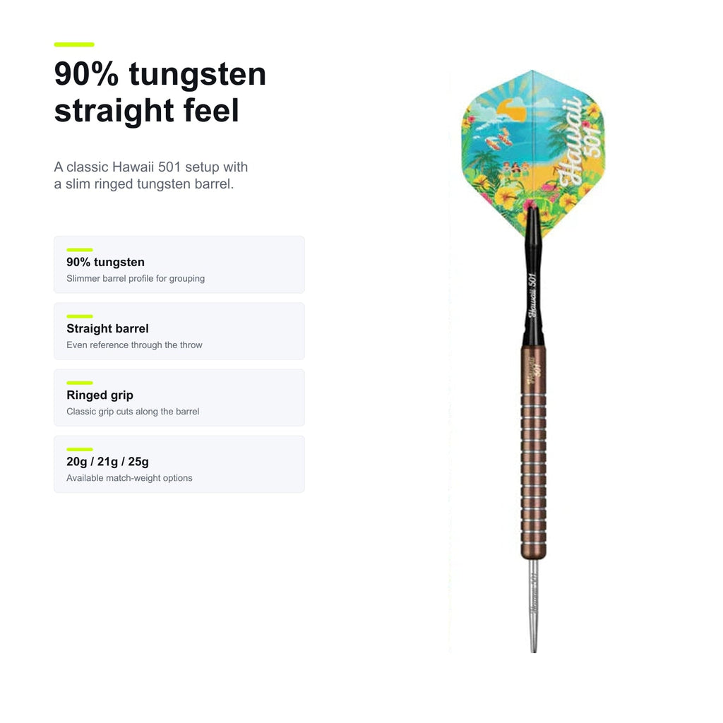 Legend Wayne Mardle Hawaii 501 Silica 90% tungsten straight feel image