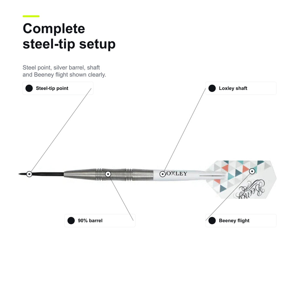 Loxley Aaron Beeney Gen 2 90% complete steel-tip setup image