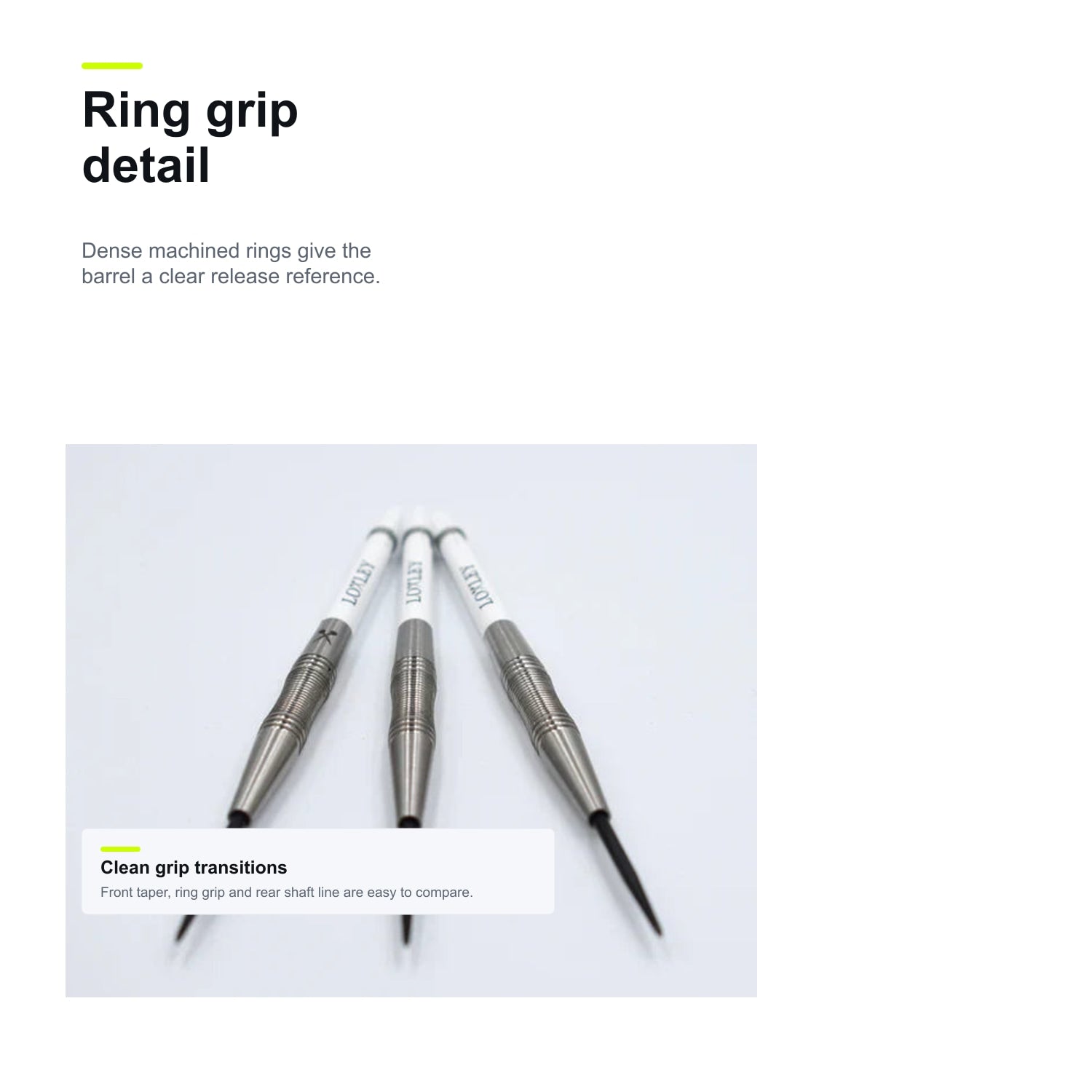 Loxley Aaron Beeney Gen 2 90% ring grip detail image