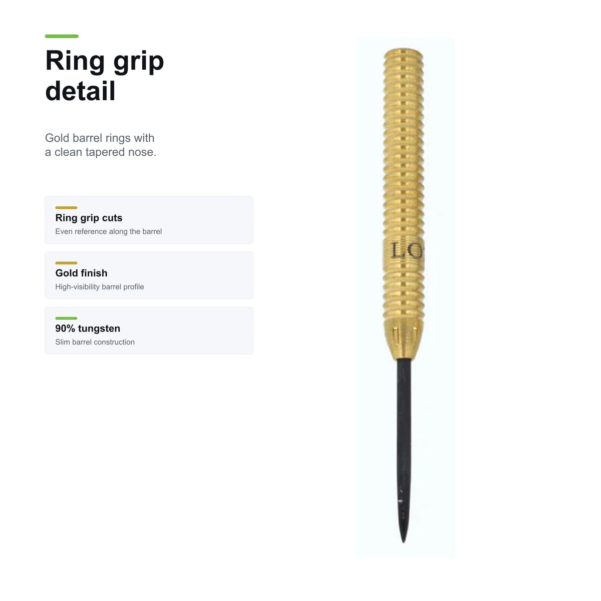 Loxley David Schlichting 90% ring grip detail image