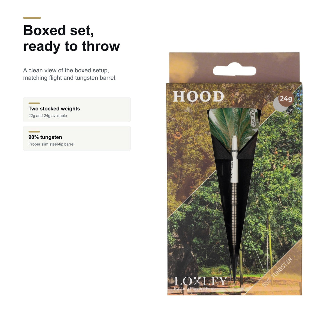 LOXLEY HOOD 90% boxed set ready to throw image