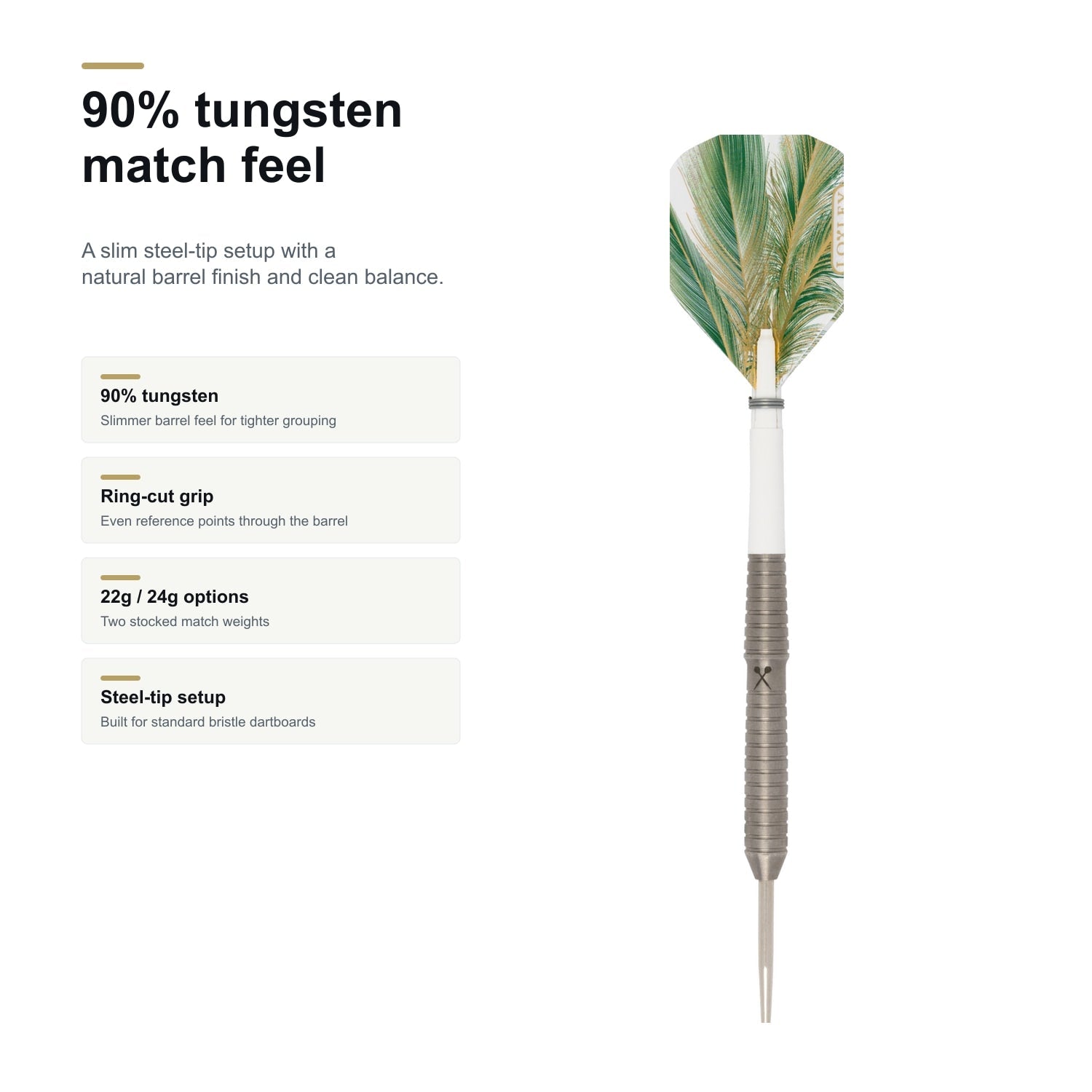 LOXLEY HOOD 90% tungsten match feel image