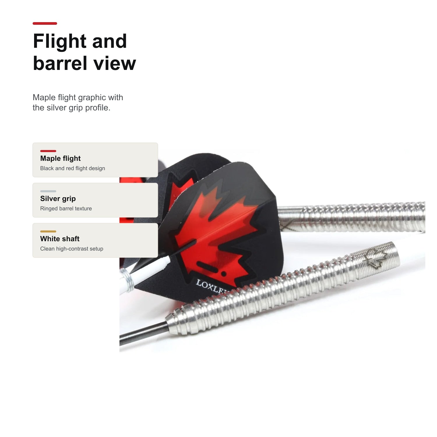 Loxley John Part 90% flight and barrel view image