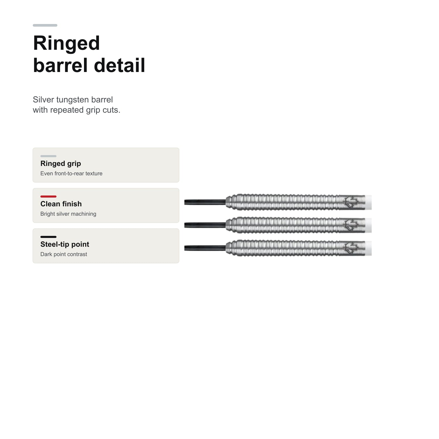 Loxley John Part 90% ringed barrel detail image