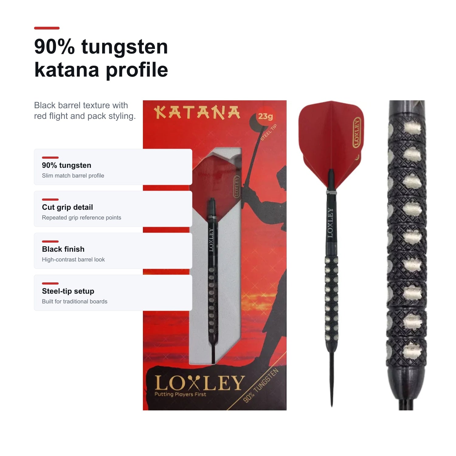 Loxley Katana 90% tungsten profile image