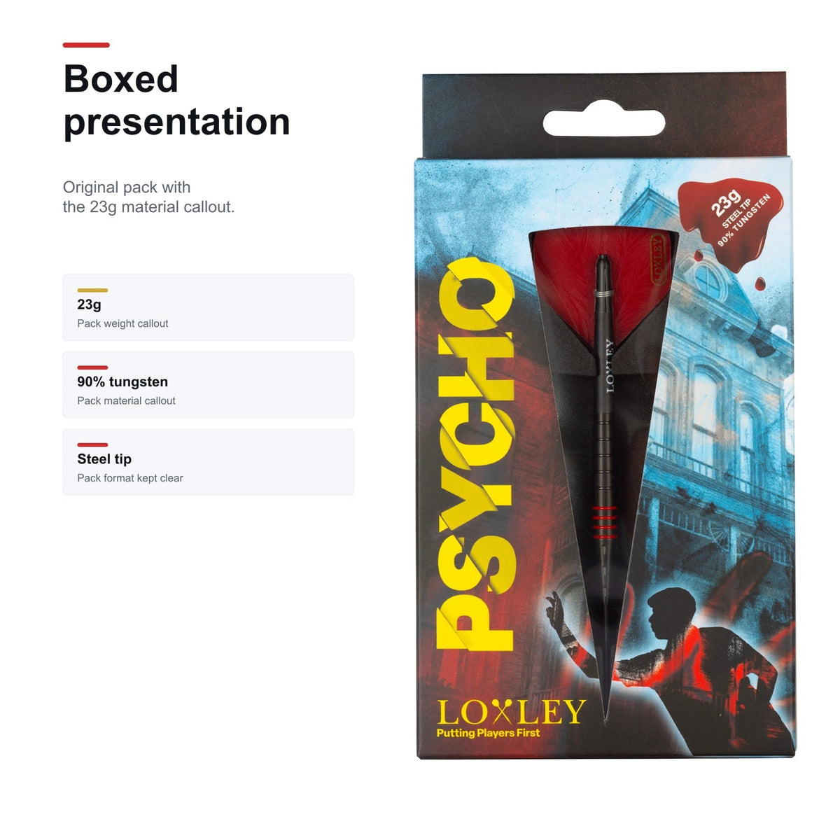 Loxley Psycho Bates 90% boxed presentation image