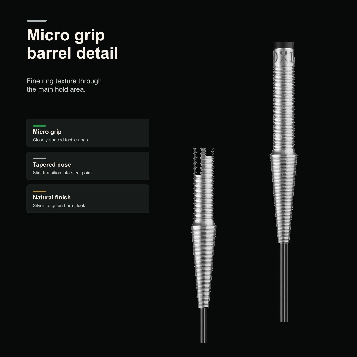Loxley Robin Model II Micro Grip 90% barrel detail