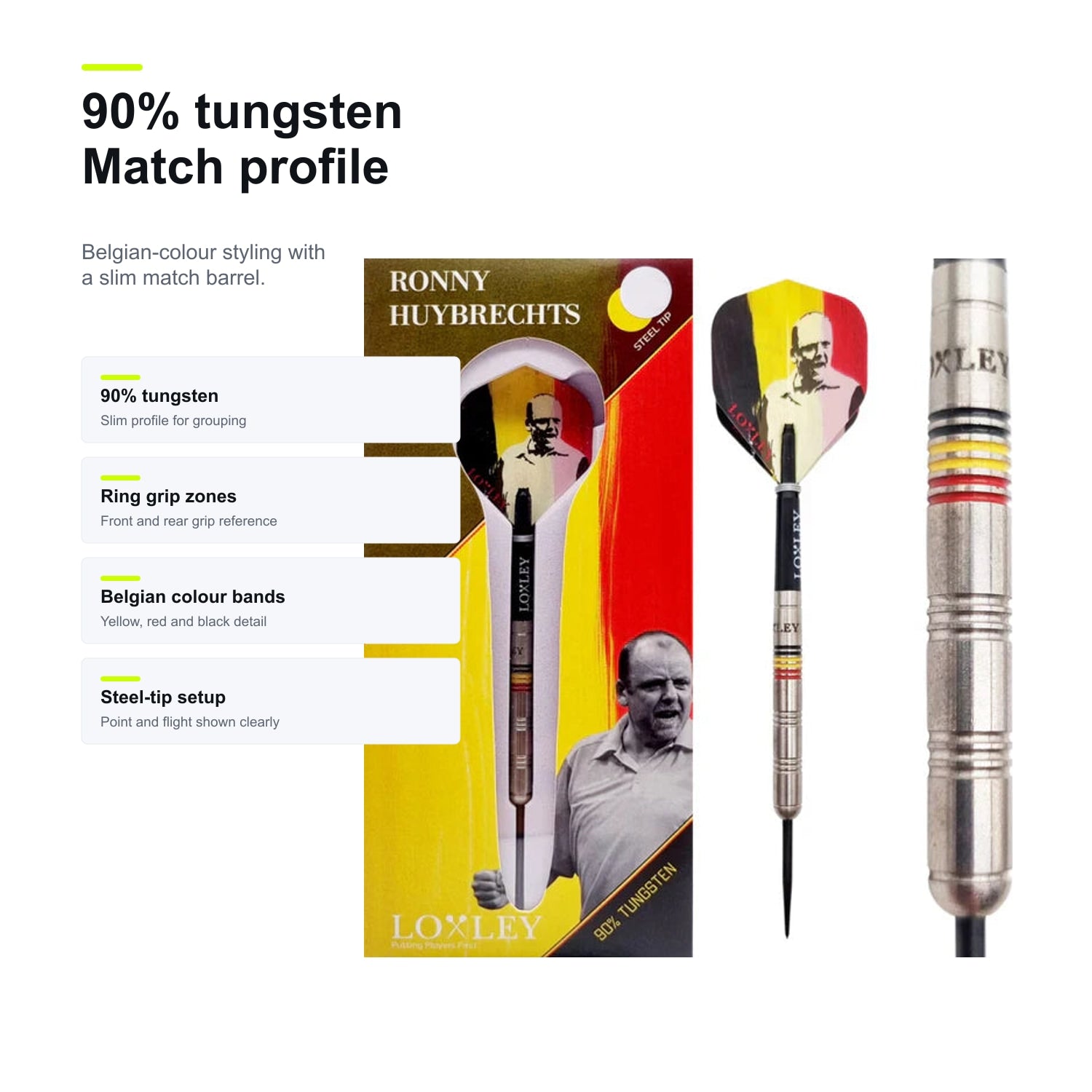 Loxley Ronny Huybrechts Match 90% tungsten Match profile image