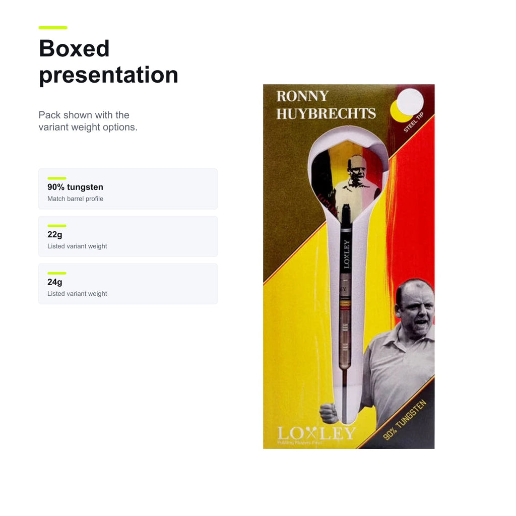 Loxley Ronny Huybrechts Match 90% boxed presentation image