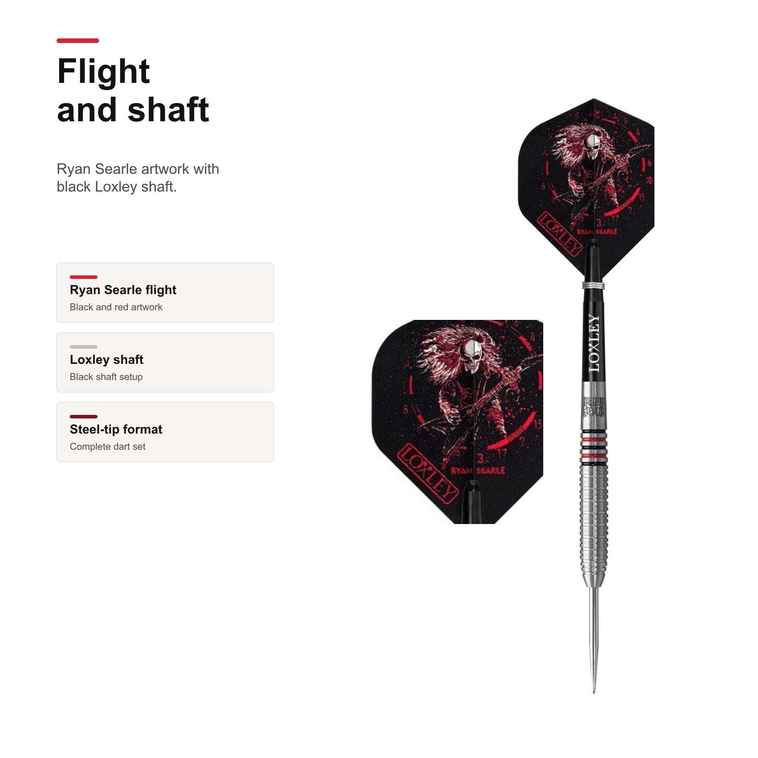 Loxley Ryan Searle 90% flight and shaft