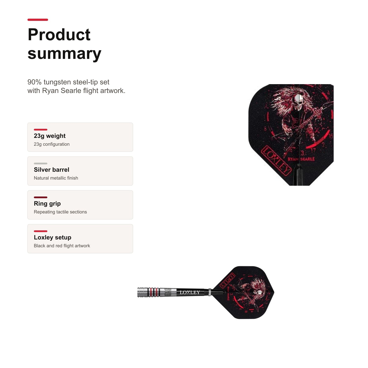 Loxley Ryan Searle 90% product summary