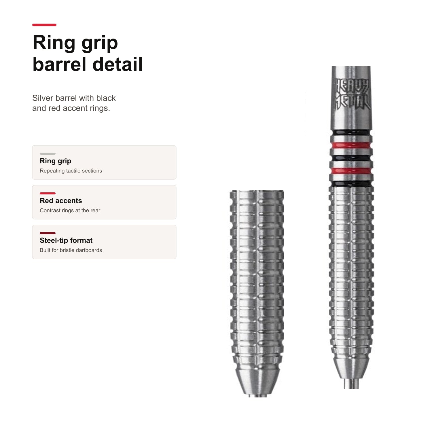 Loxley Ryan Searle 90% ring grip barrel detail